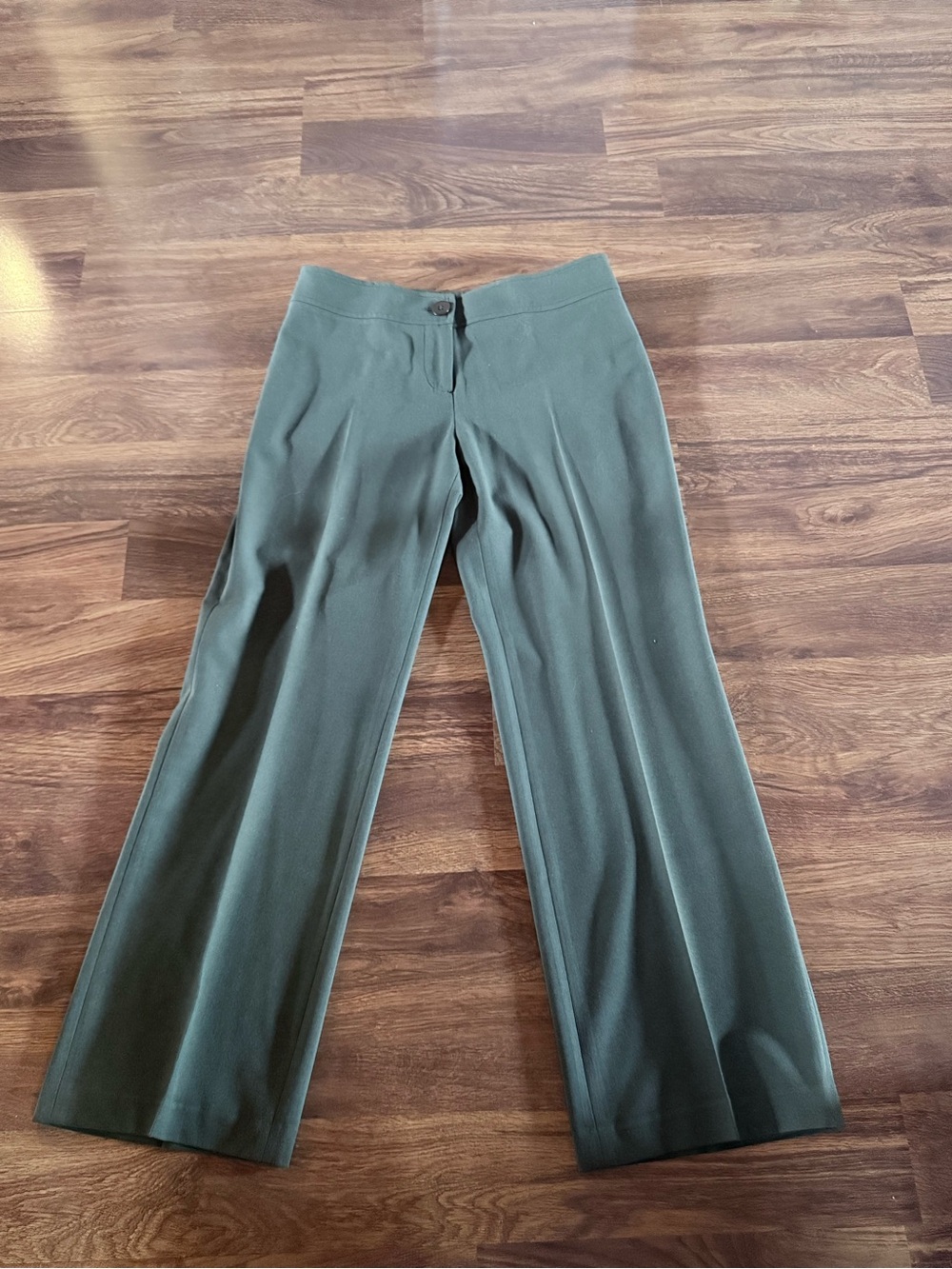 Camille La Vie Wide-Leg Pants in Deep Green